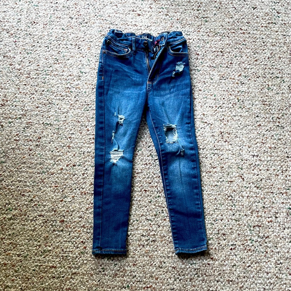 Girl jeans from Gap in size 6 (meant for little girl).